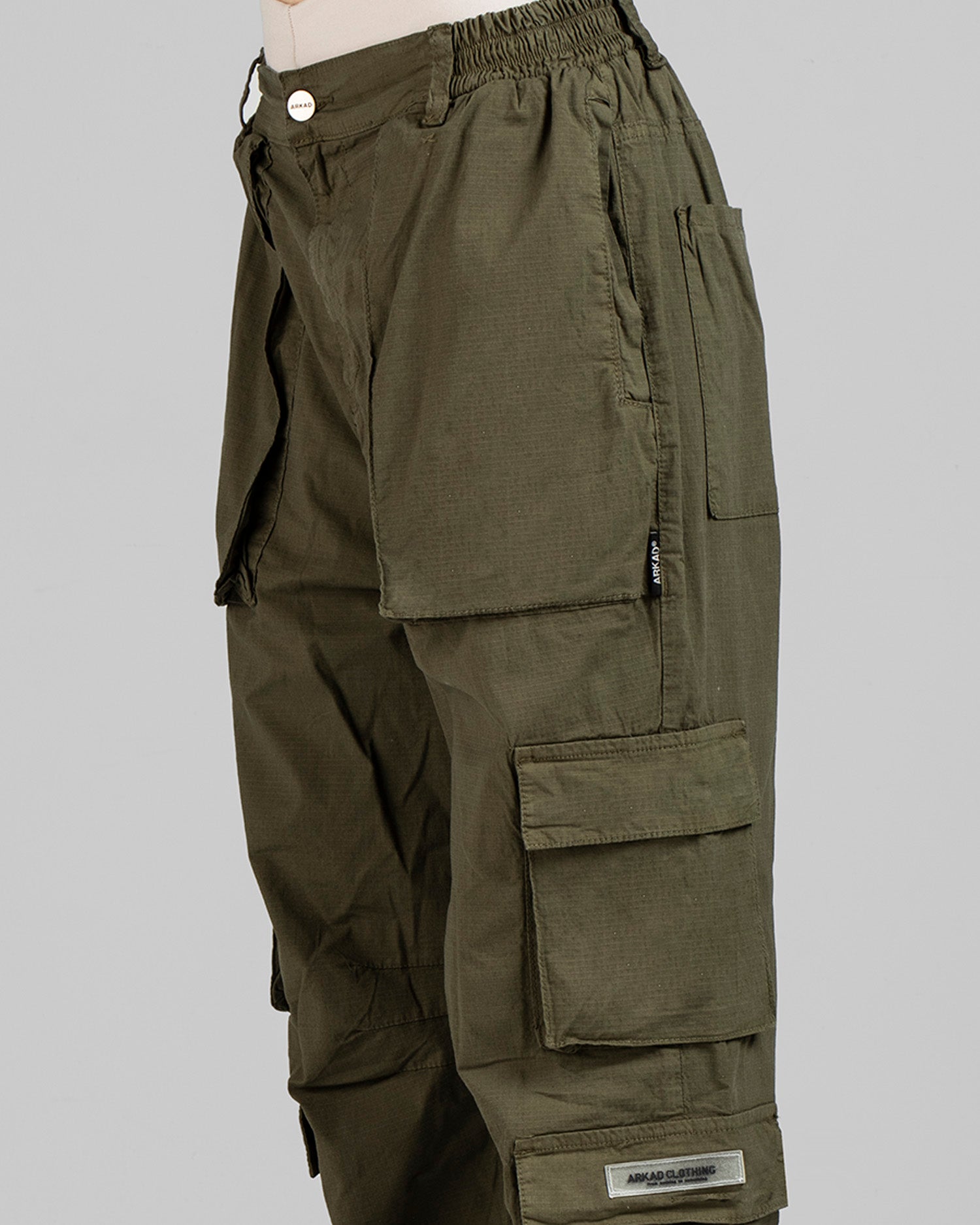 Pantalon Cargo Drill Liviano Fuelles - Verde