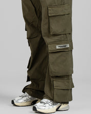 Pantalon Cargo Drill Liviano Fuelles - Verde