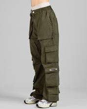 Pantalon Cargo Drill Liviano Fuelles - Verde