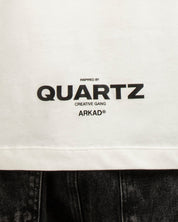 Tshirt Quartz Cuello Negro - Bone