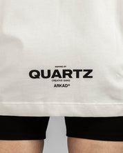 Tshirt Quartz Cuello Negro - Bone