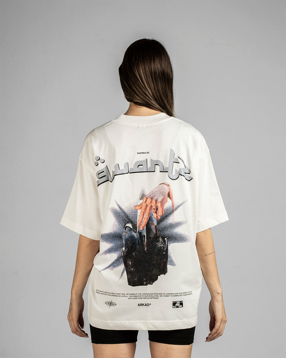 Tshirt Quartz Piedra En Espalda - Bone