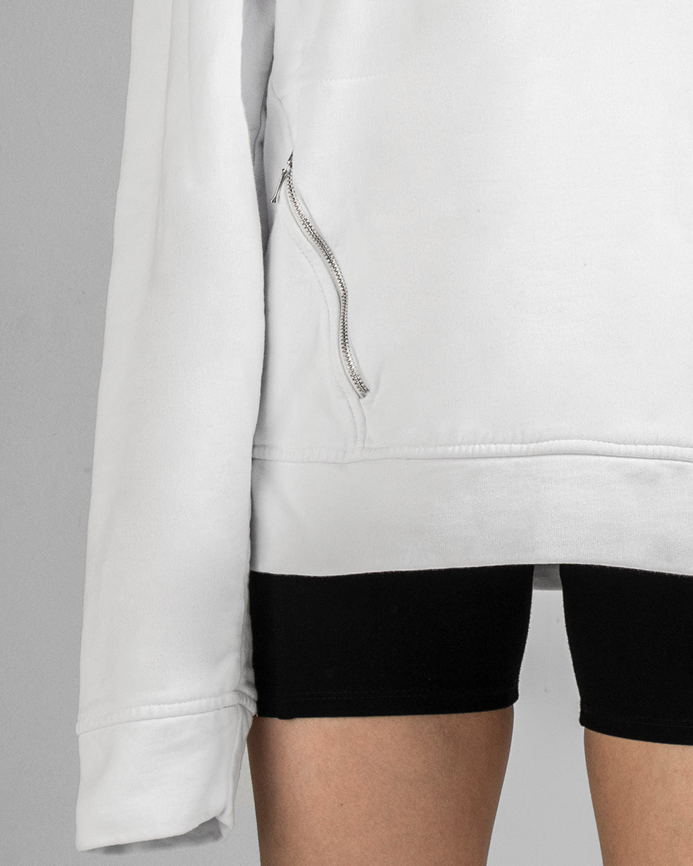 Hoodie Quartz Blanco