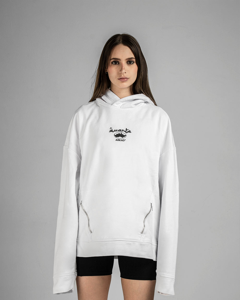 Hoodie Quartz Blanco