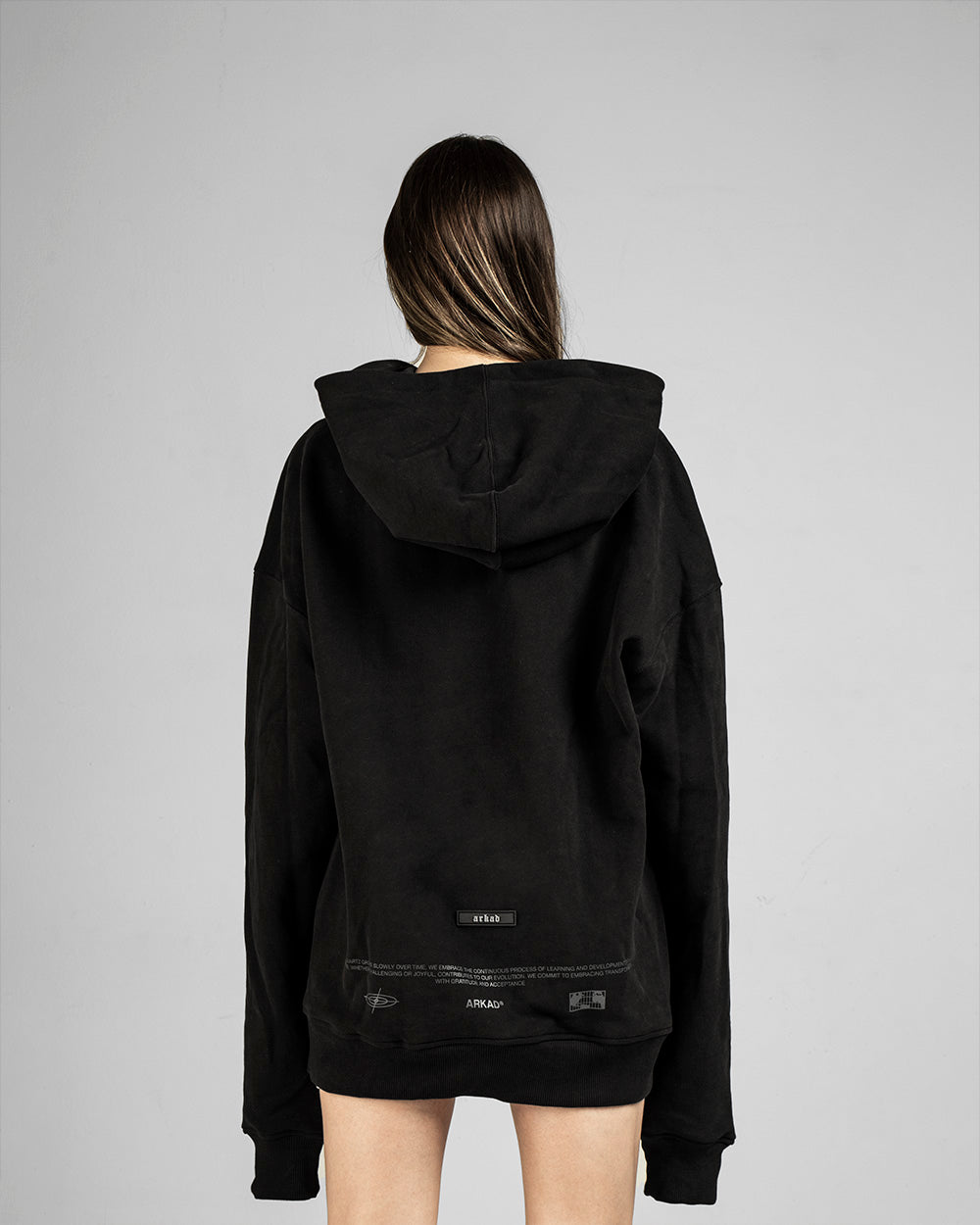 Hoodie Quartz Negro