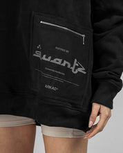 Hoodie Quartz Negro