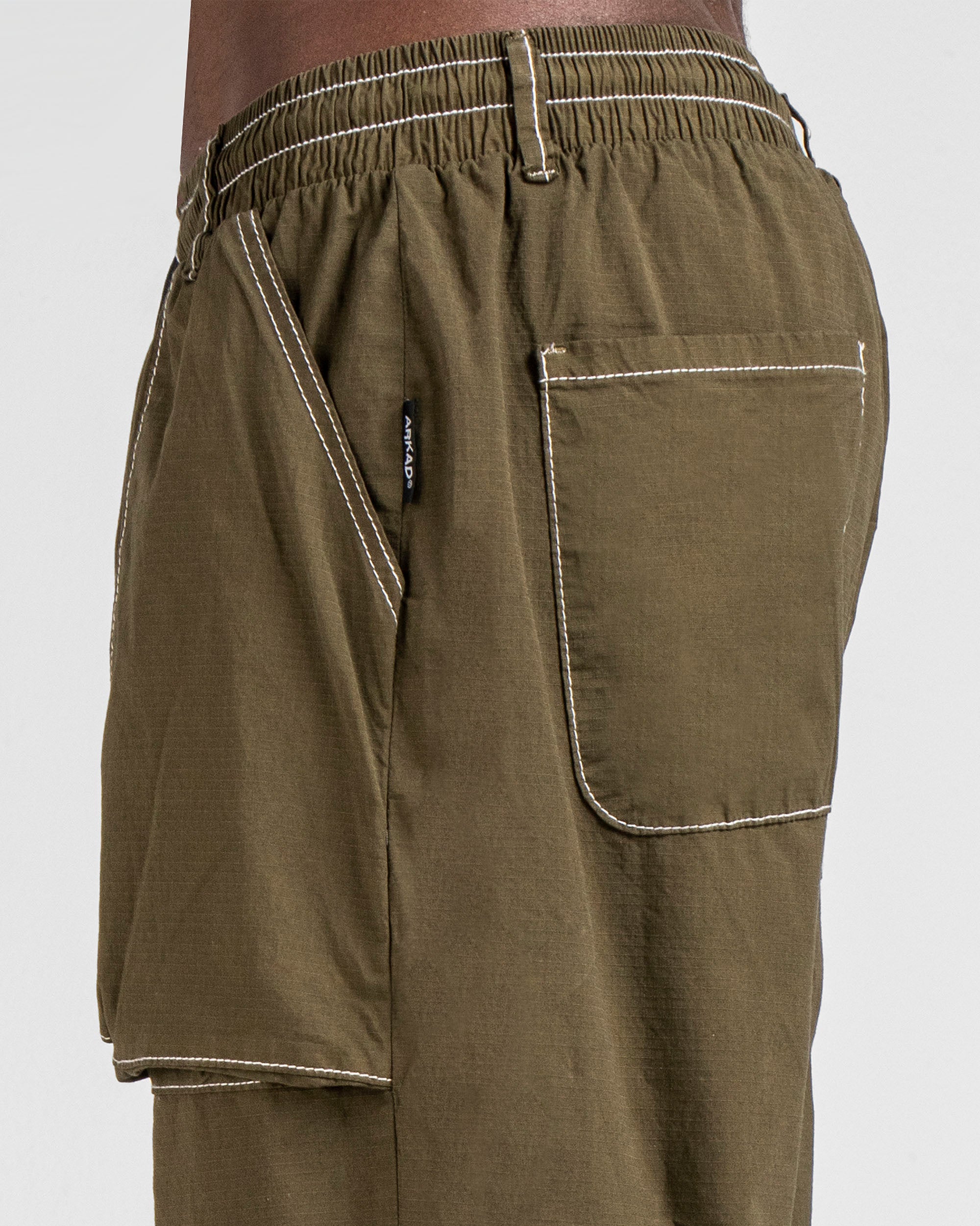 Pantalón Cargo Fuelles Verde