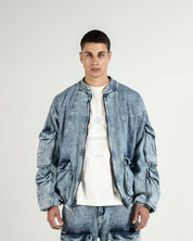 Denim Cargo Jacket