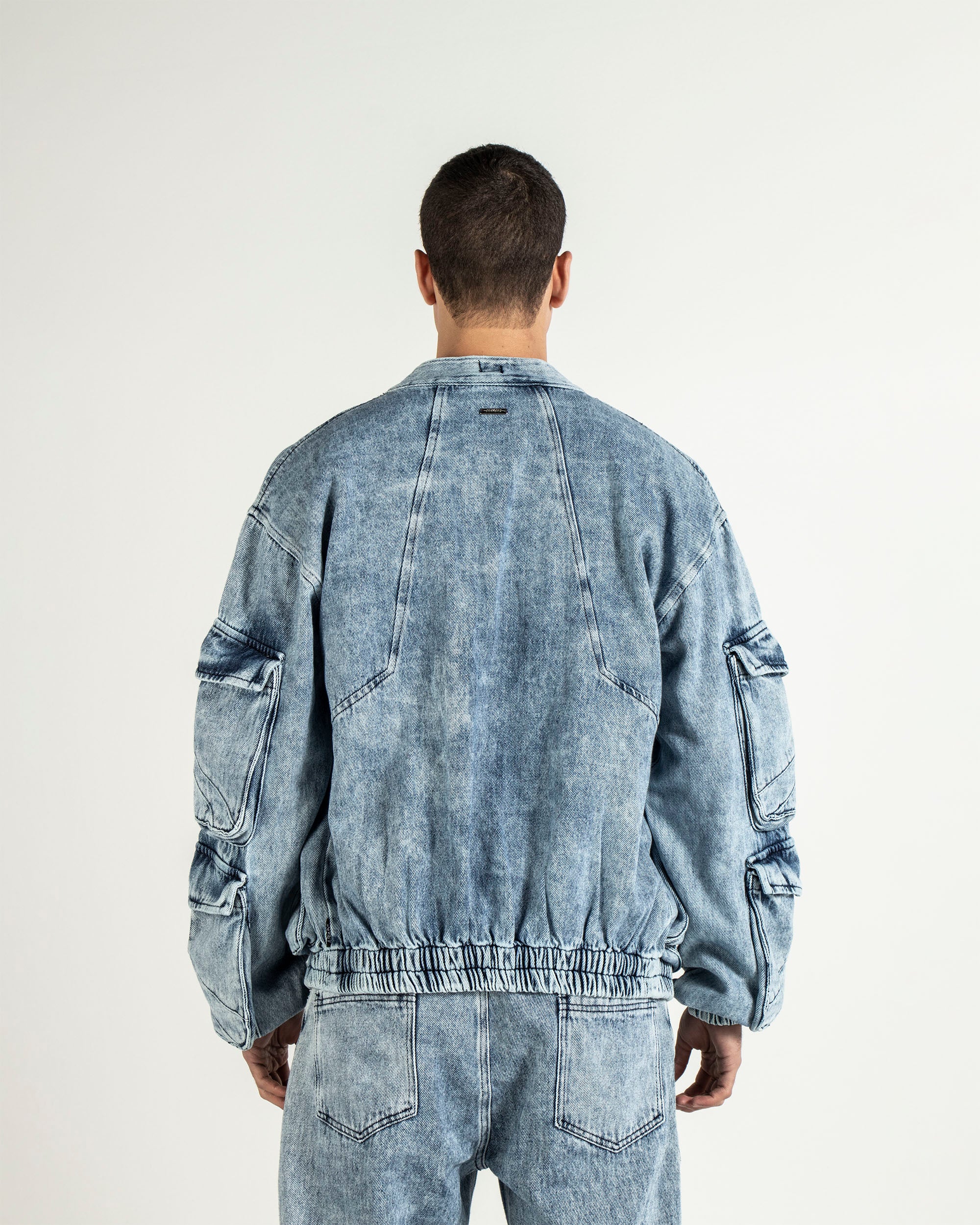 Denim Cargo Jacket