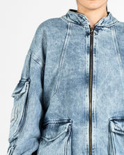 Denim Cargo Jacket