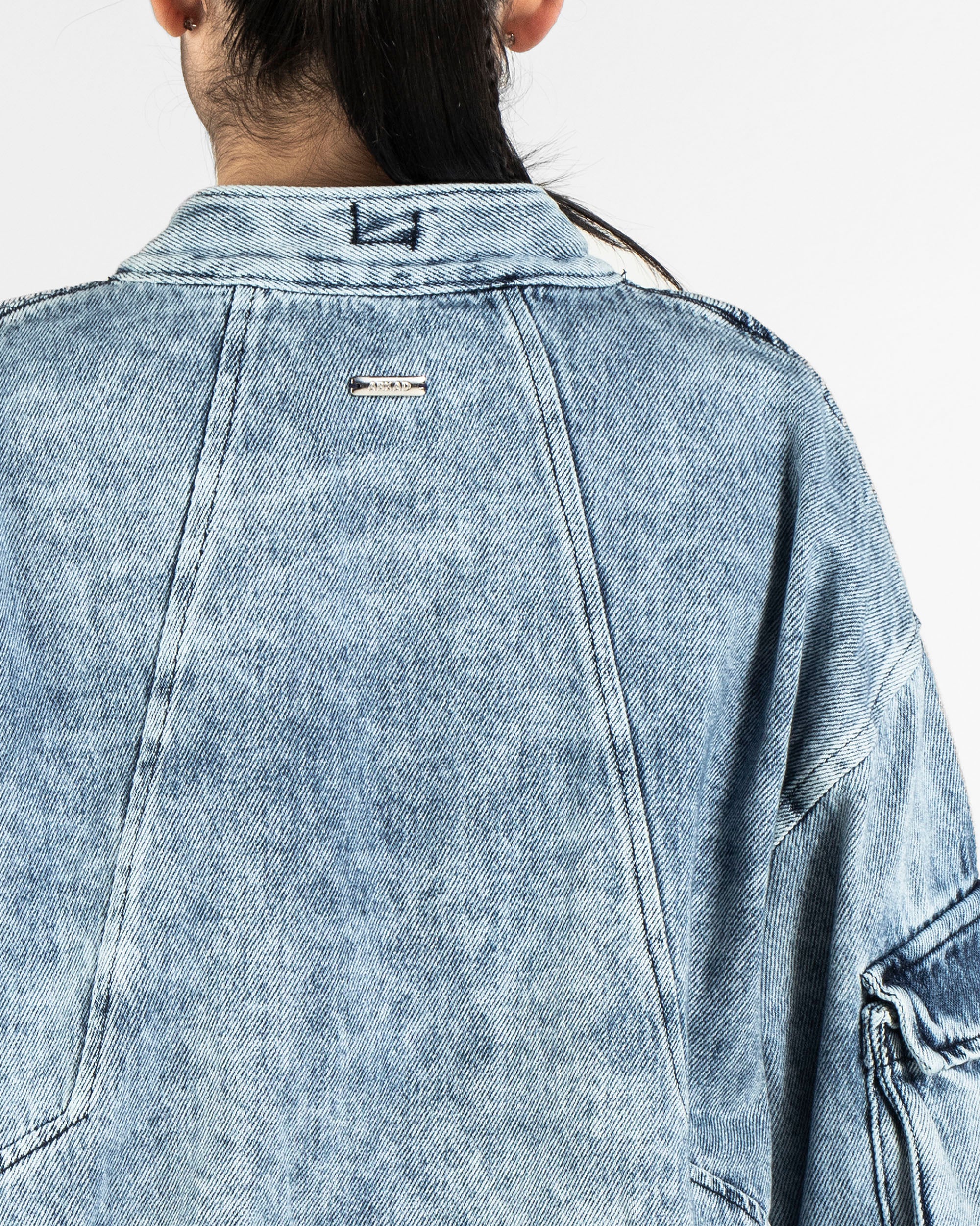 Denim Cargo Jacket