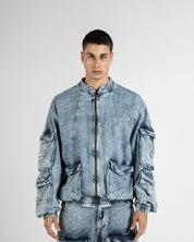 Denim Cargo Jacket