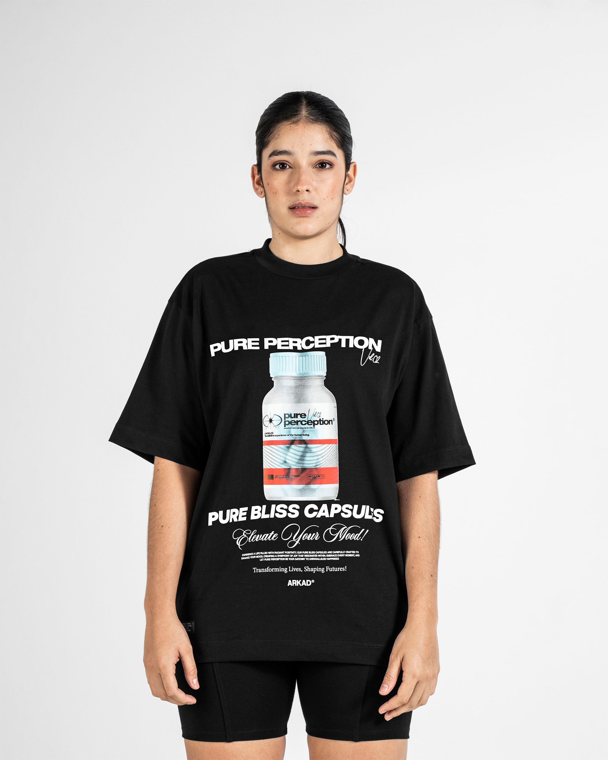 Tshirt Pure Bliss Capsules Negra