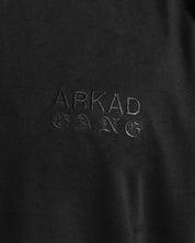 Tshirt Arkad Gang - Negra Bordado Negro