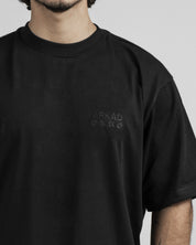 Tshirt Arkad Gang - Negra Bordado Negro