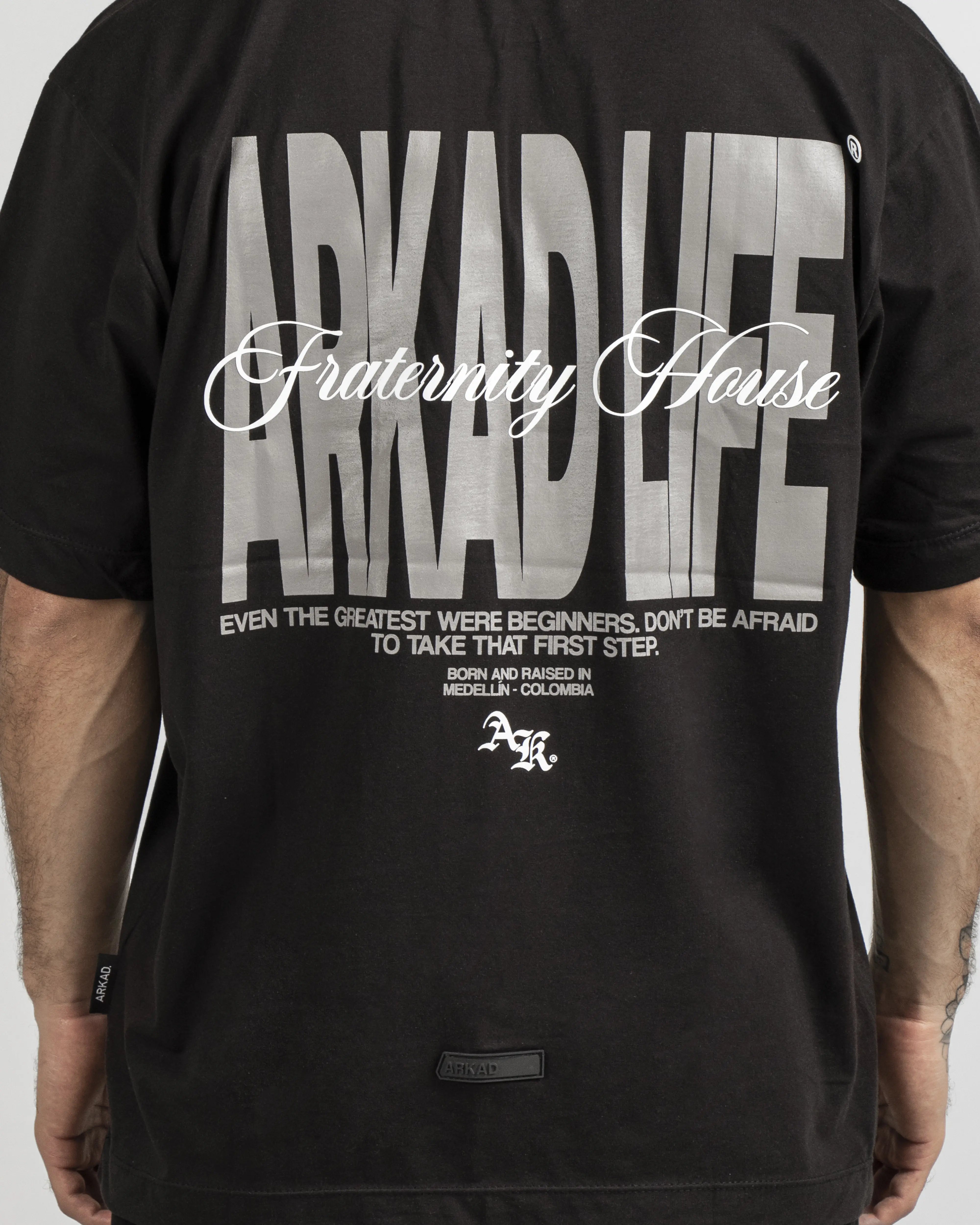 Tshirt Arkad Life - Negra