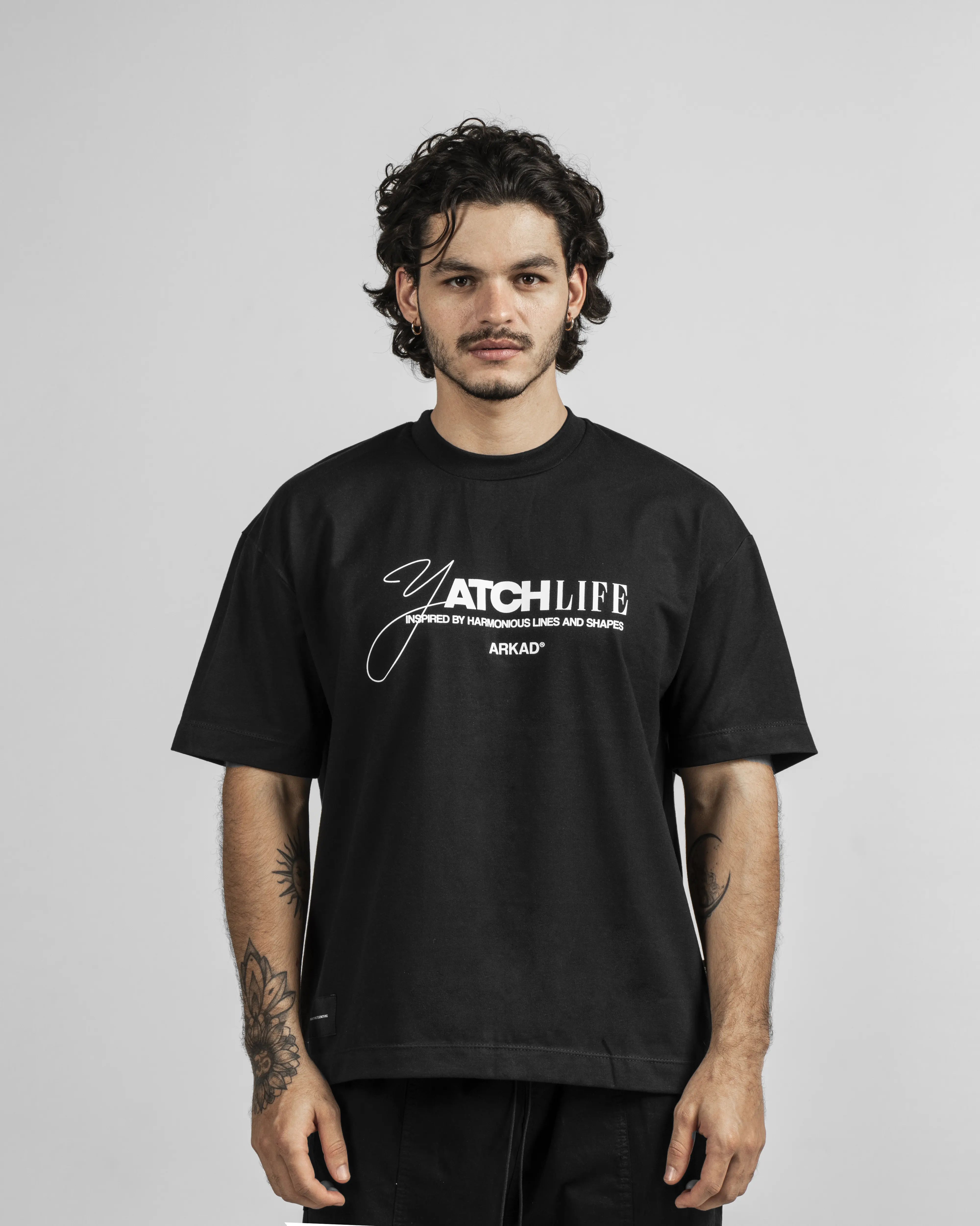 Tshirt Yatch Life - Negra