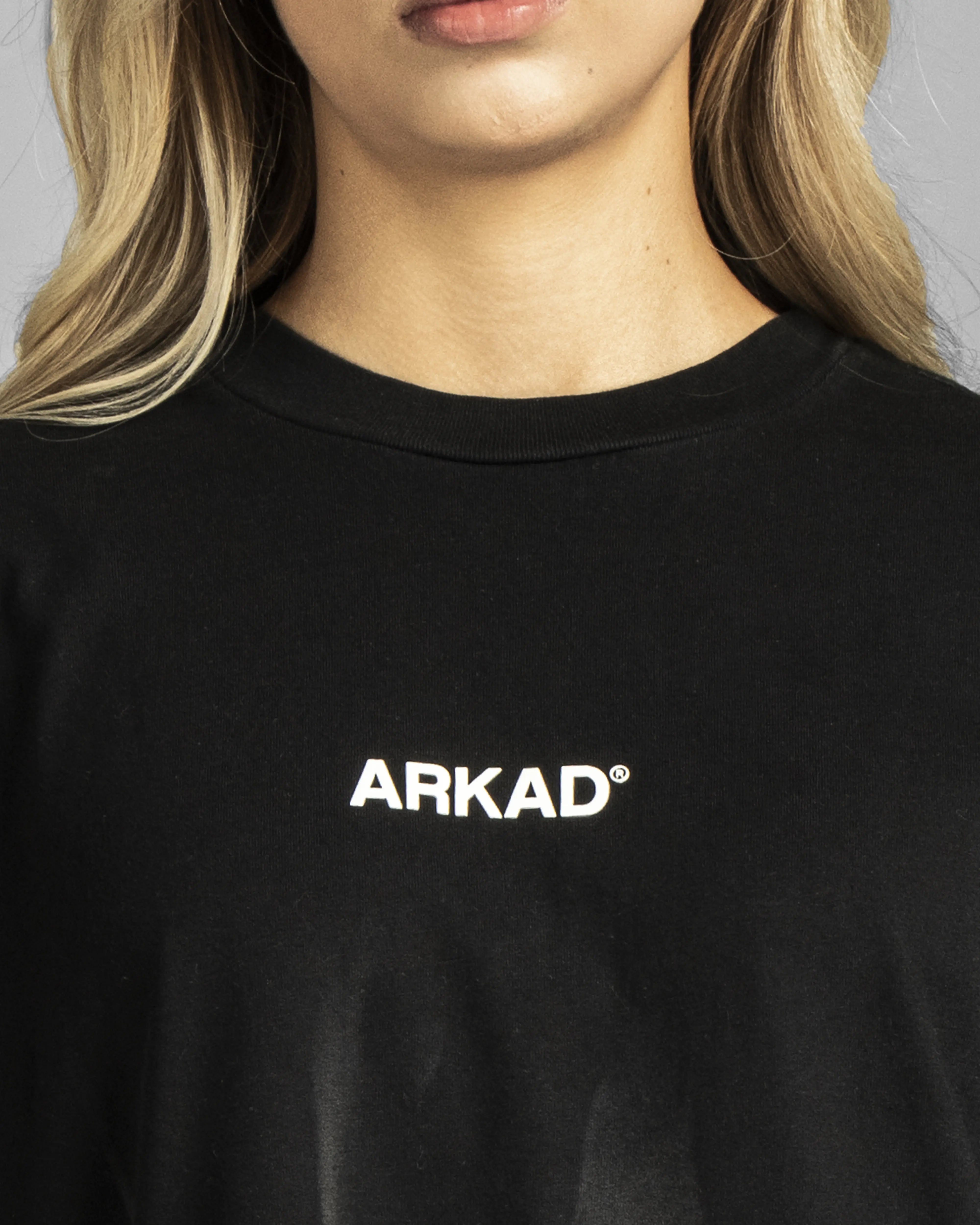 Washed Tshirt Negra Arkad