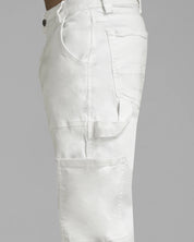 Pantalón Cargo Denim Blanco