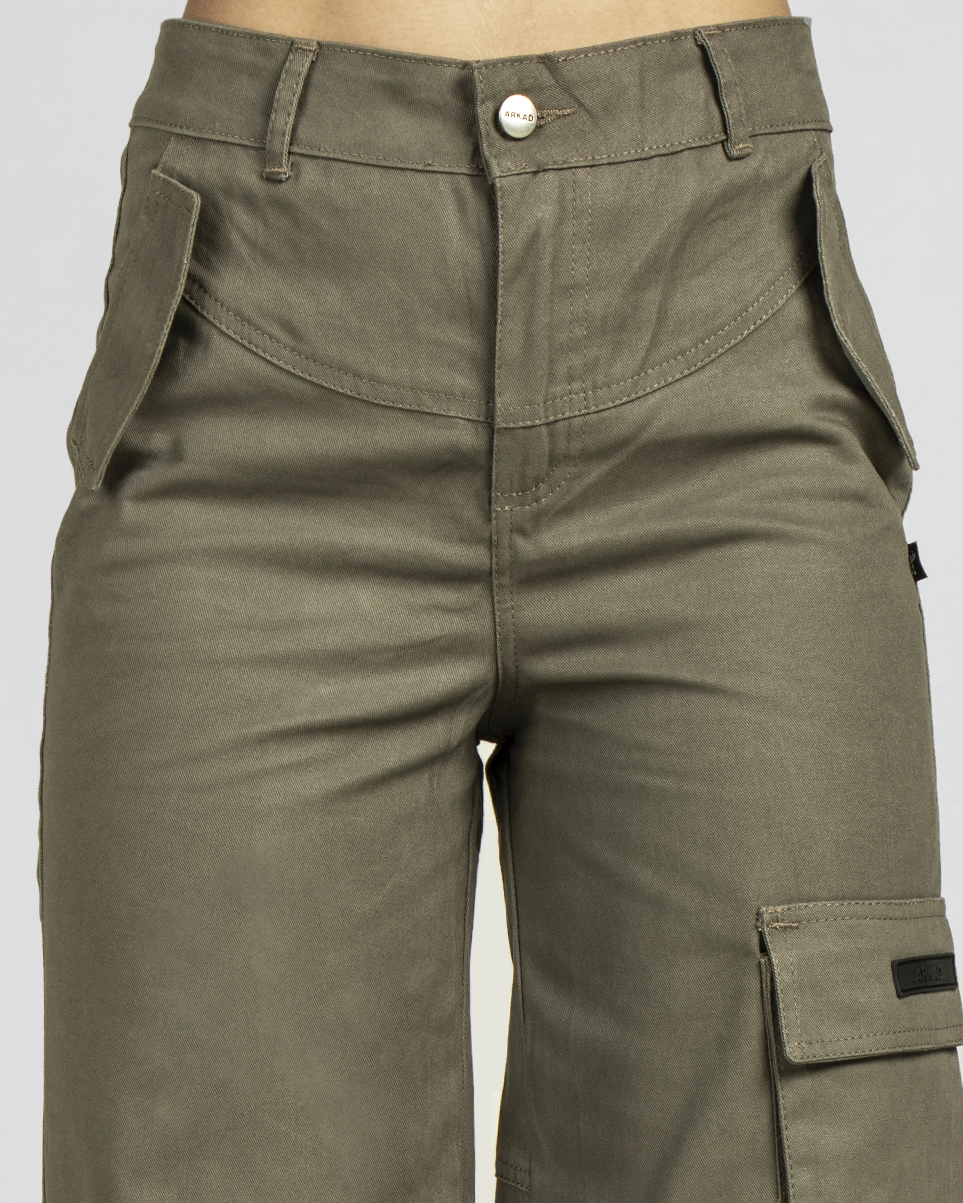 Pantalón Cargo Mujer Verde