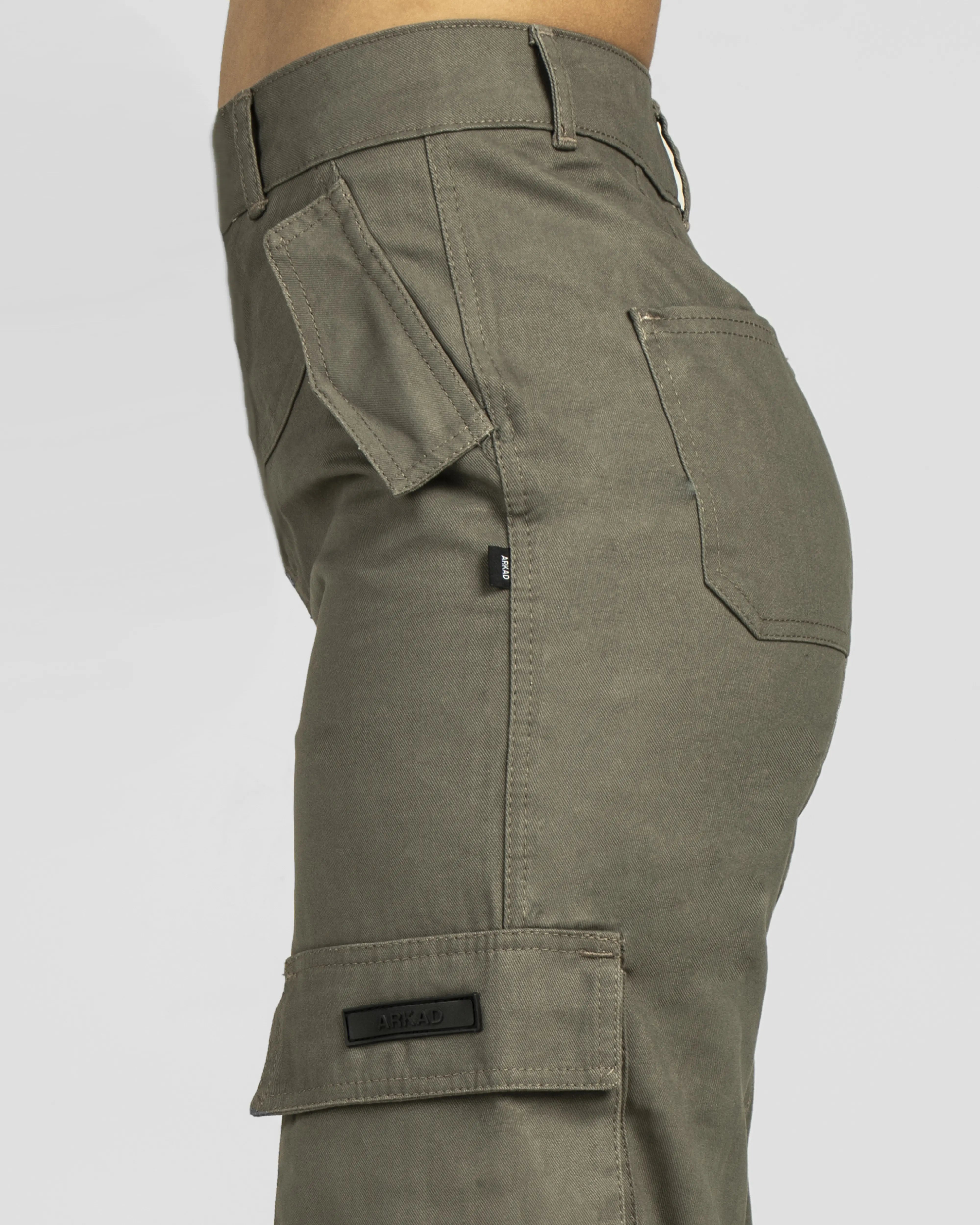 Pantalón Cargo Mujer Verde