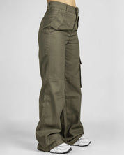 Pantalón Cargo Mujer Verde