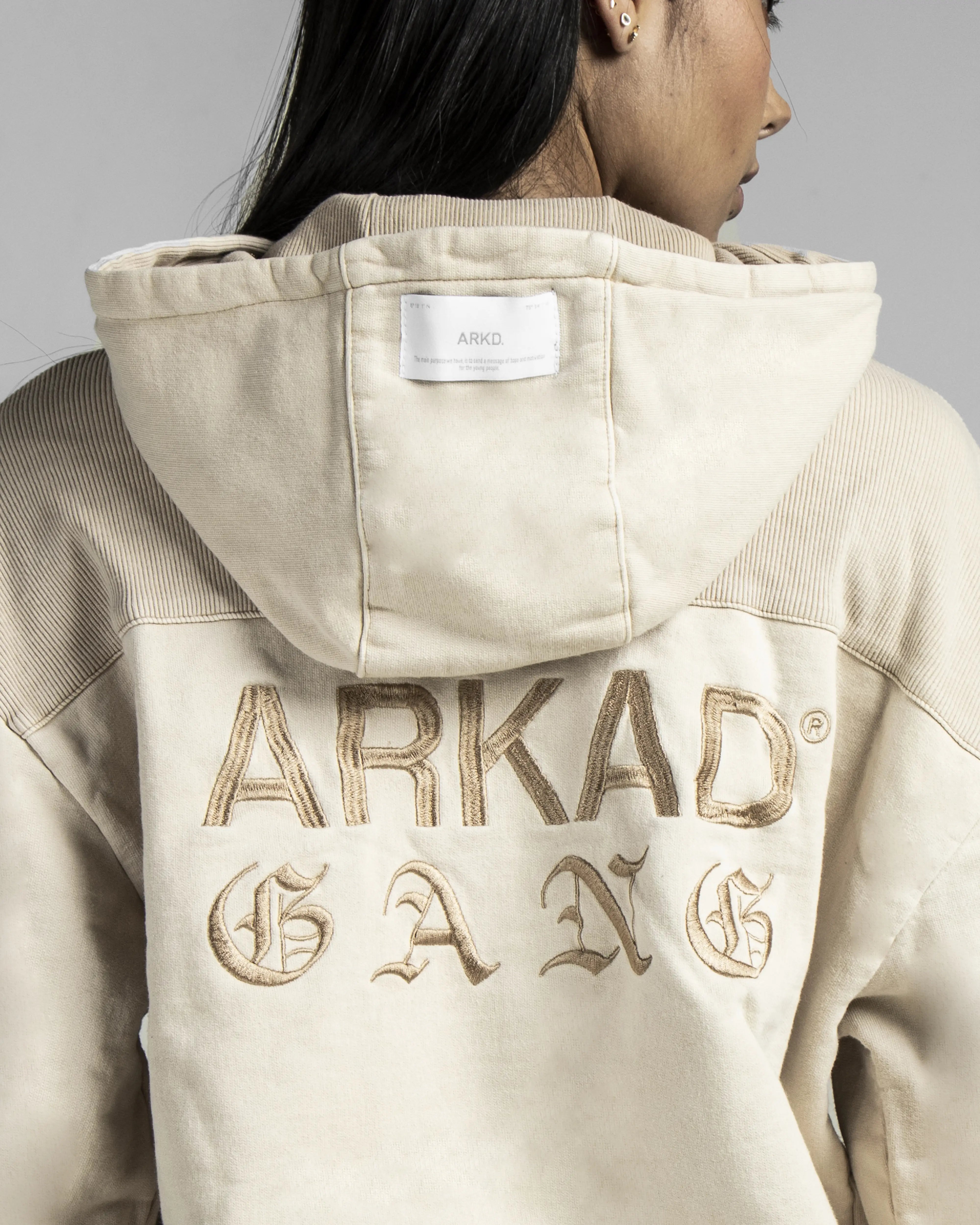 Hoodie Arkad Gang - Beige