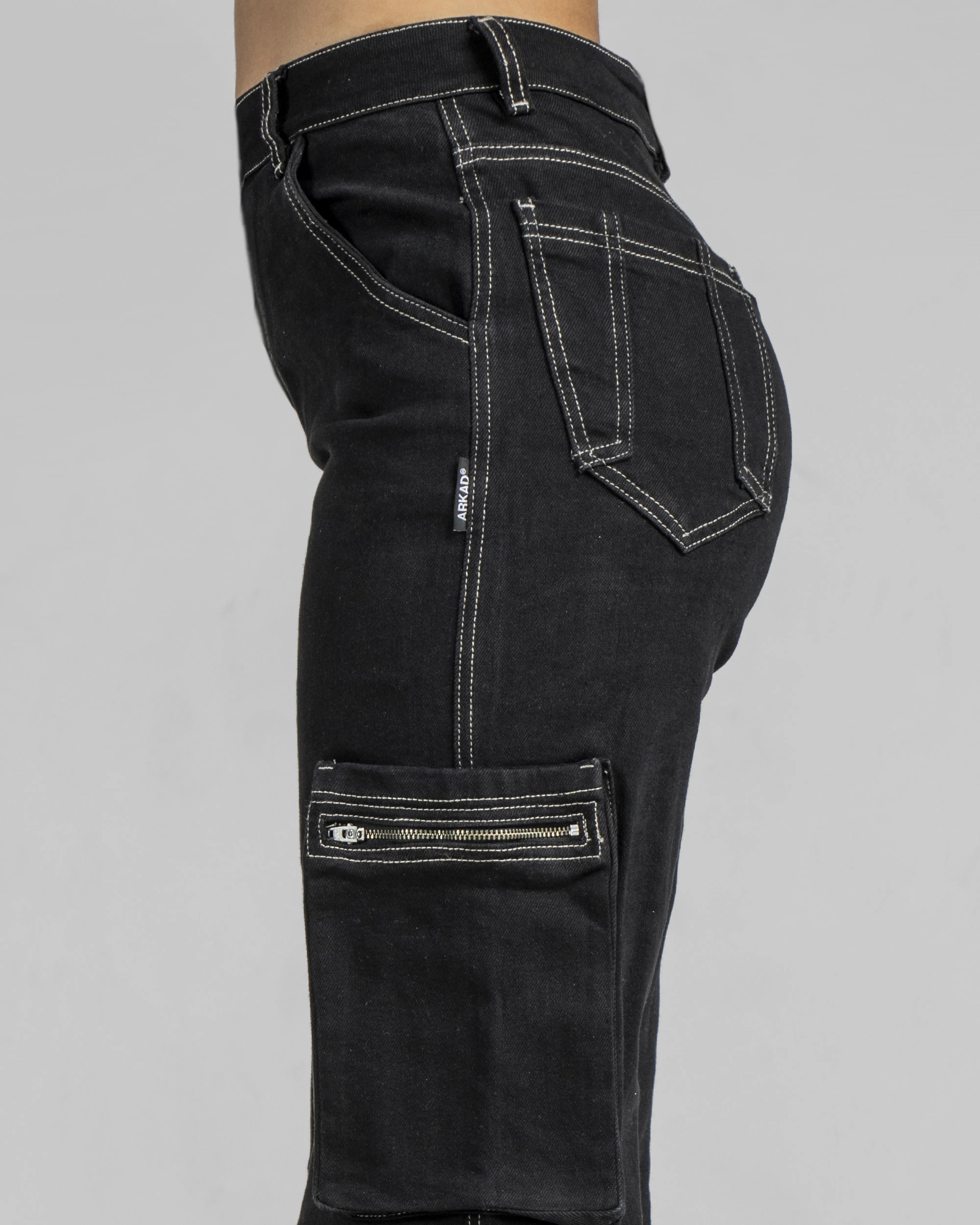 Cargo Denim Black