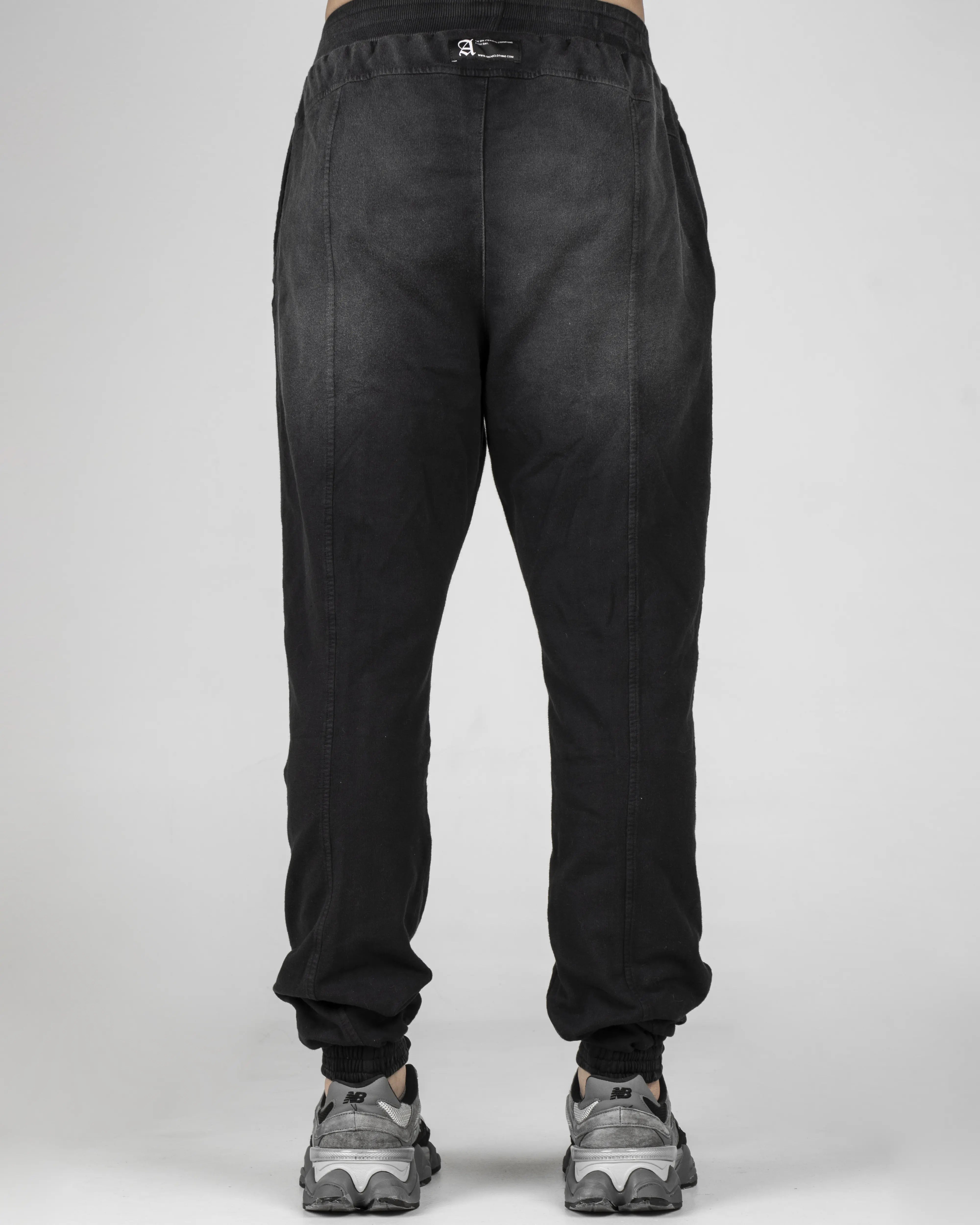 Sweatpant Washed - Negra