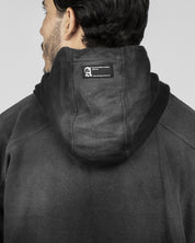 Hoodie Washed - Negro