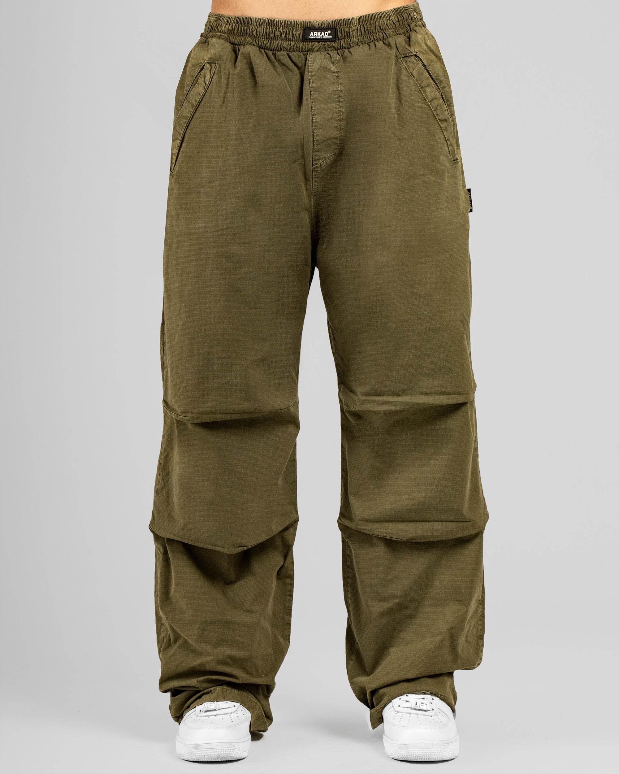 Pant Ripstop Washed Verde