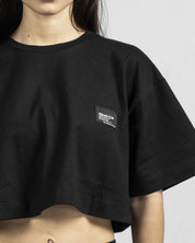 Crop Tshirt - Negra