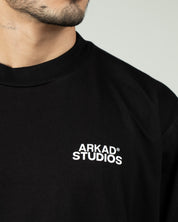 Tshirt Negra Arkad Studios