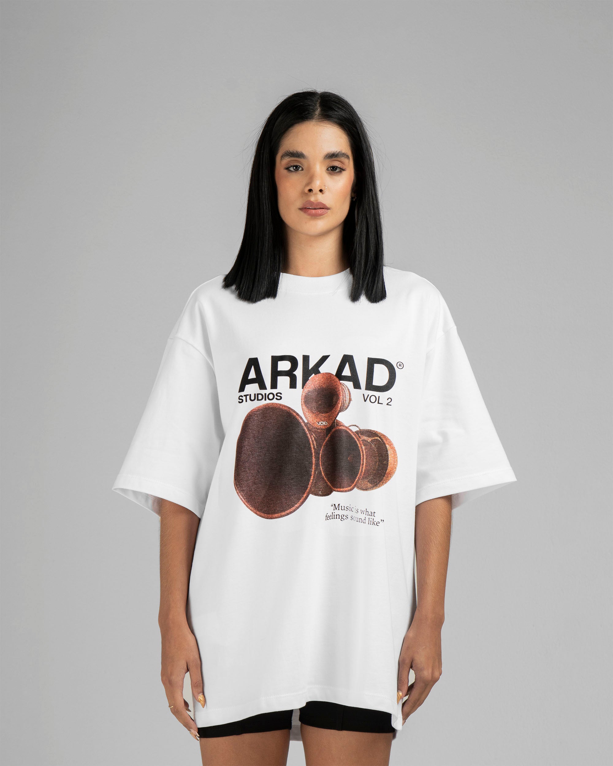 Tshirt Blanca Arkad Studios Void