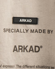 Washed Tshirt Arkad - Cafe